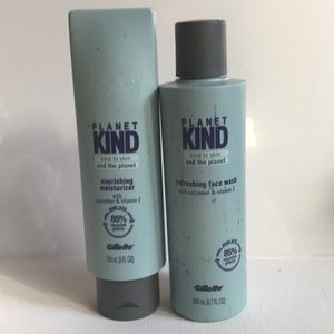 Planet Kind Refreshing Face Wash and Nourishing Moisturizer